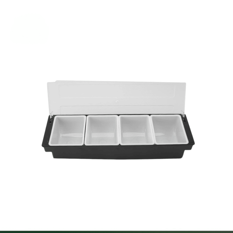 Kuti/Organizues Plastik me 4 ndarje