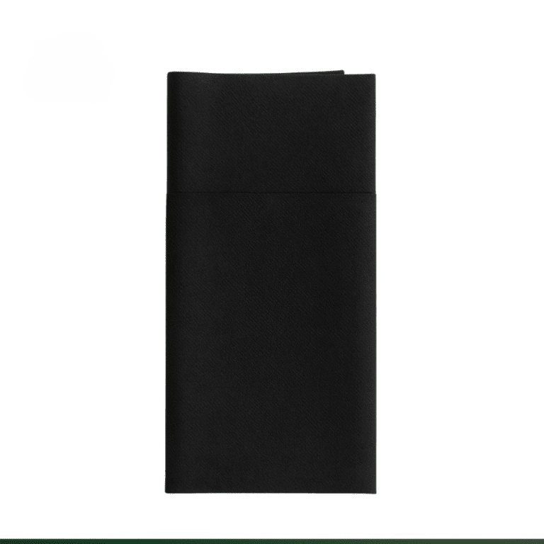 PECETË SERVISI ME XHEP E ZEZE SLIM 33*33CM