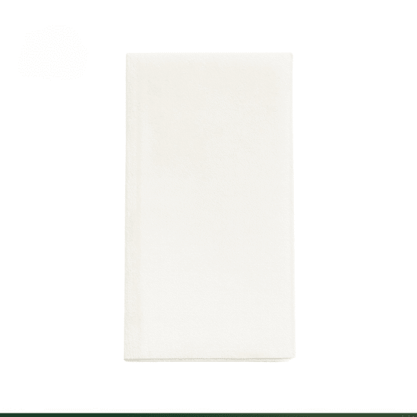 PECETË FOLDED BARDHË 21*10CM