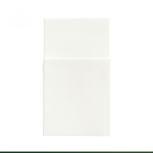 PECETË SERVISI ME XHEP E BARDHË PREMIUM 33*40CM