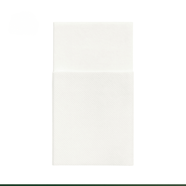 PECETË SERVISI ME XHEP E BARDHË PREMIUM 33*40CM