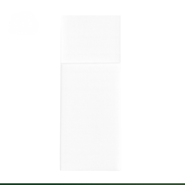 PECETË SERVISI ME XHEP E BARDHË PREMIUM 32*40CM