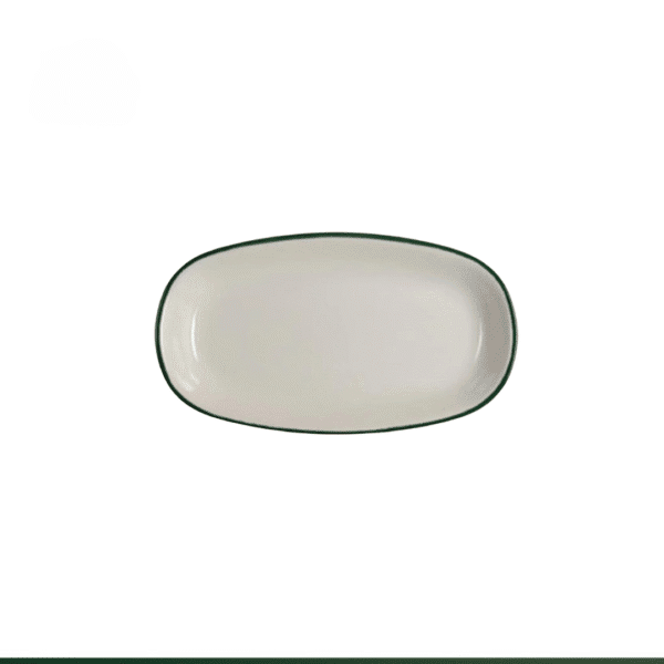 PJATANCË OVALE 25CM YESIL