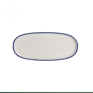 PJATANCË OVALE 30CM LACIVERT