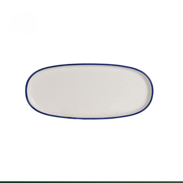 PJATANCË OVALE 30CM LACIVERT