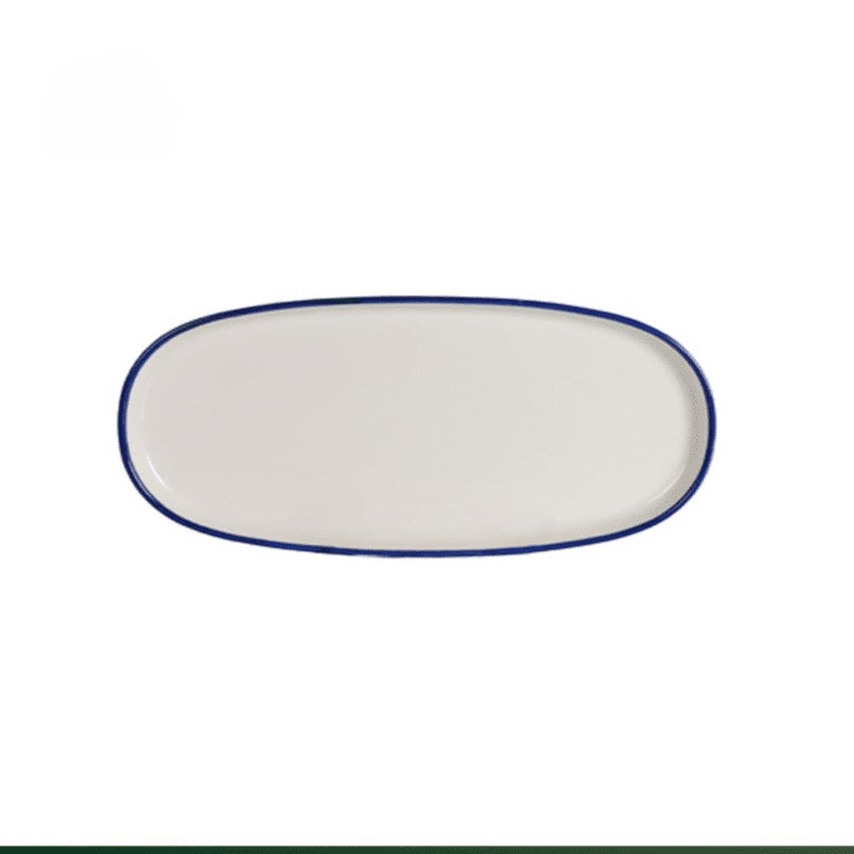 PJATANCË OVALE 30CM LACIVERT