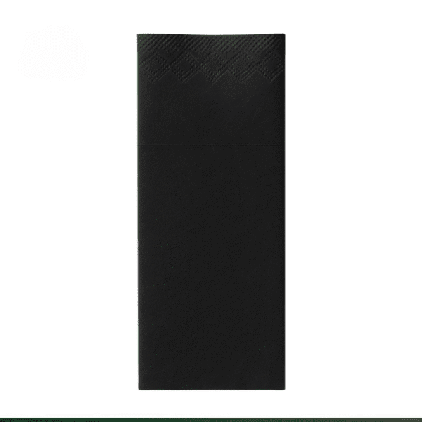 PECETË SERVISI ME XHEP 33X33 E zezë
